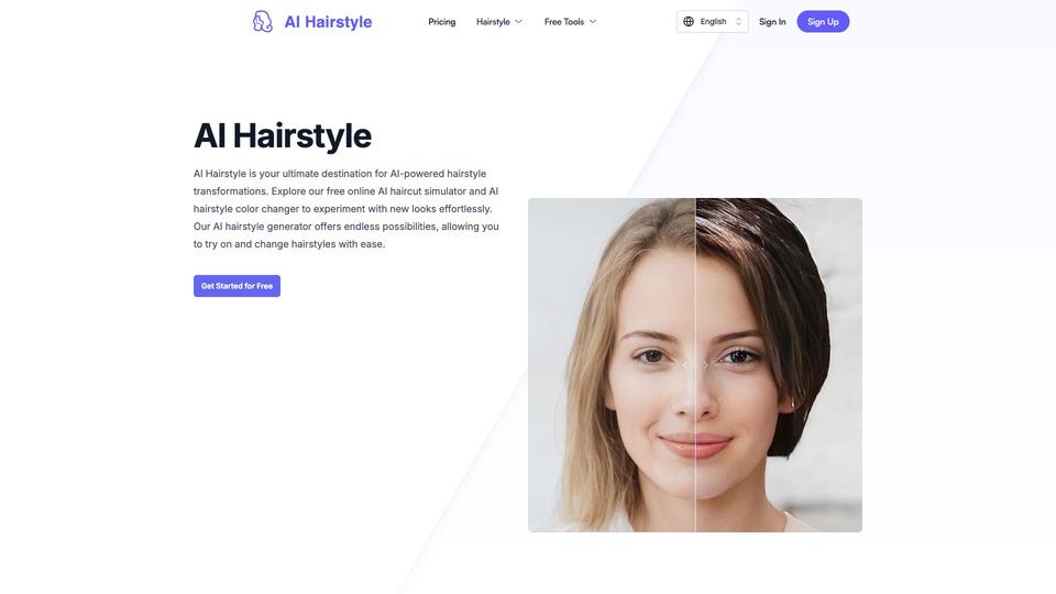 Free AI Hairstyle AI Tool image