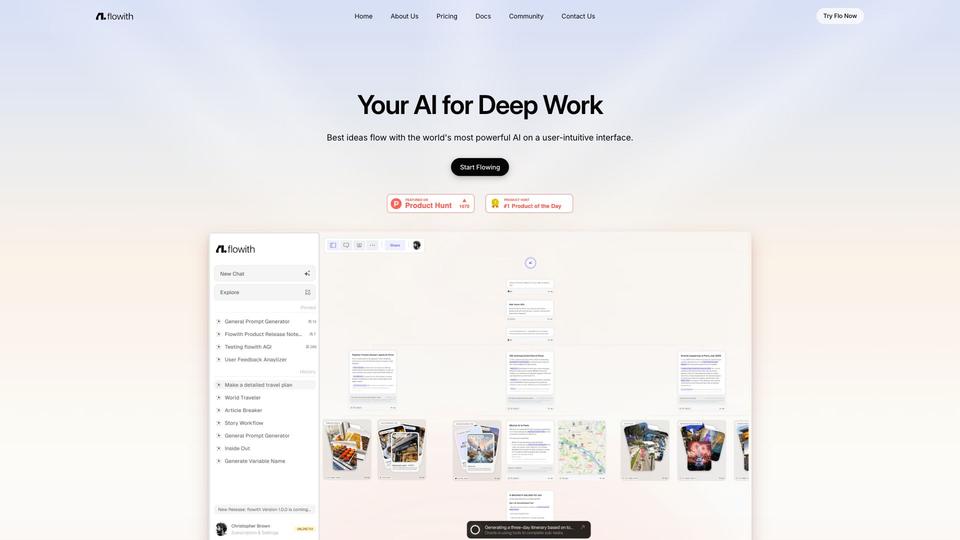 Free Flowith AI Tool image