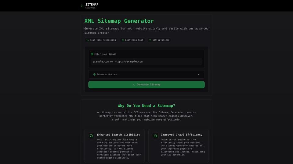 Free Sitemap Generator AI Tool image